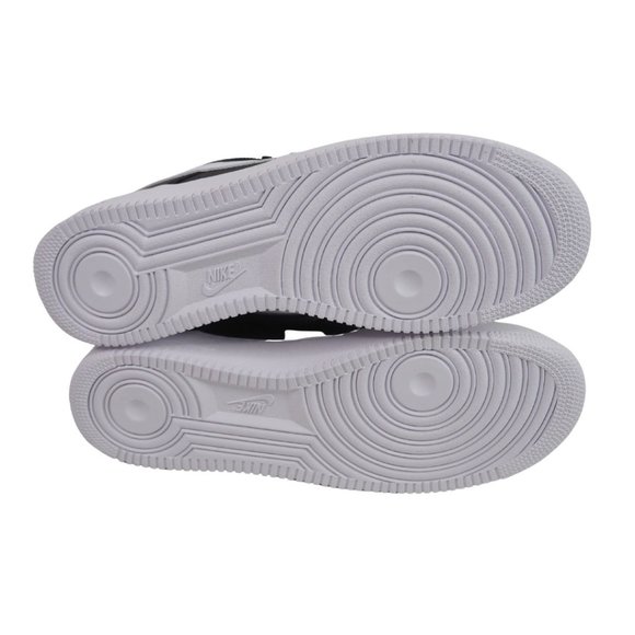 Nike Air Force 1 '07 Black White Sneakers Leather Men Shoes Classic - Picture 9 of 12